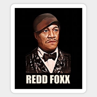 Redd Foxx Portrait - Redd Foxx Magnet